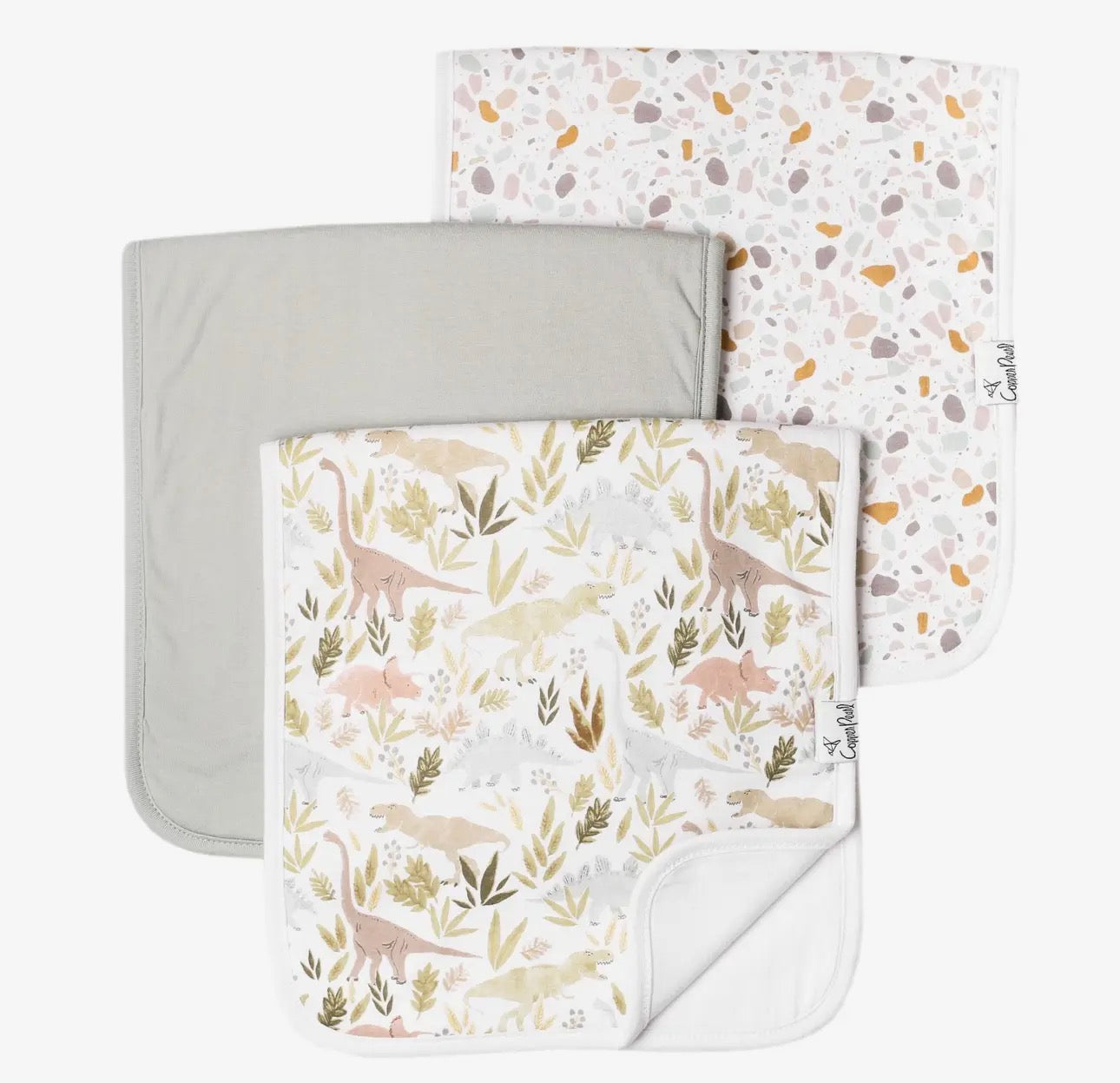 Rex- 3 Pack Premium Burp Cloths