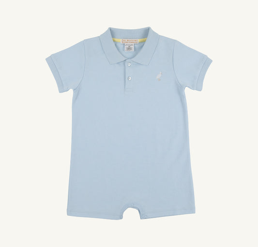 Sir Propers Romper- Buckhead Blue