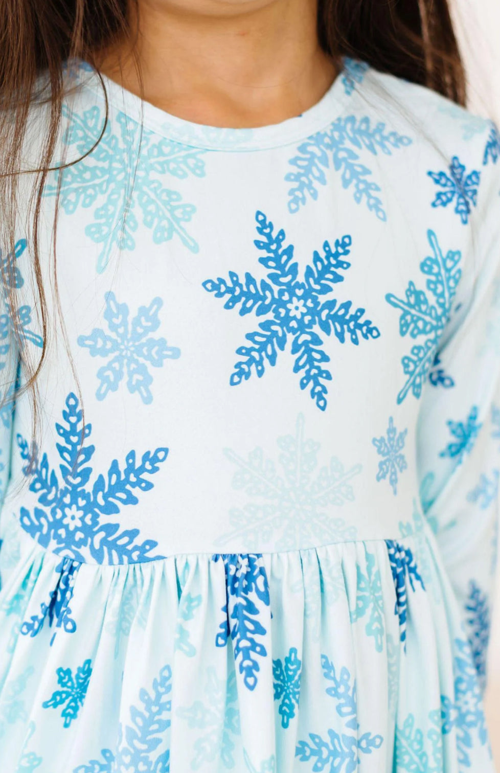 Winter Wonderland Pocket Twirl Dress