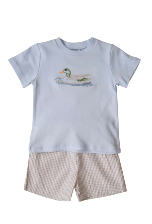 Mallard Duck Boys Short Set
