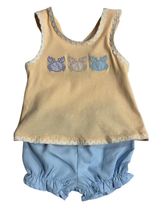 Crab Trio Bloomer Set