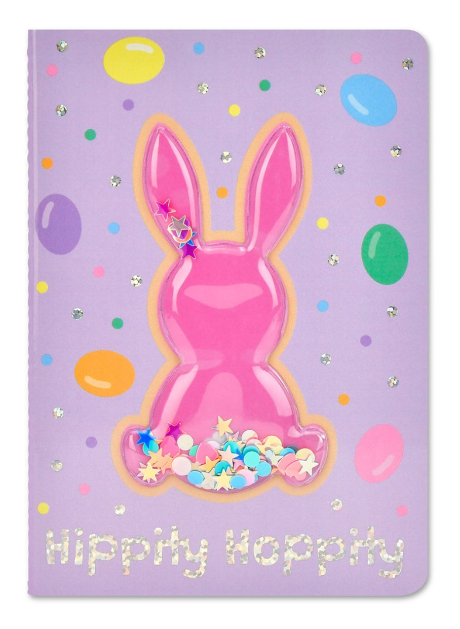 Glitter Bunny Mini Journal