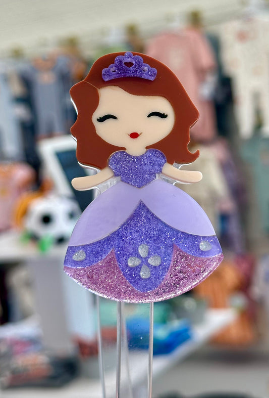 Cute Doll Purple Dress