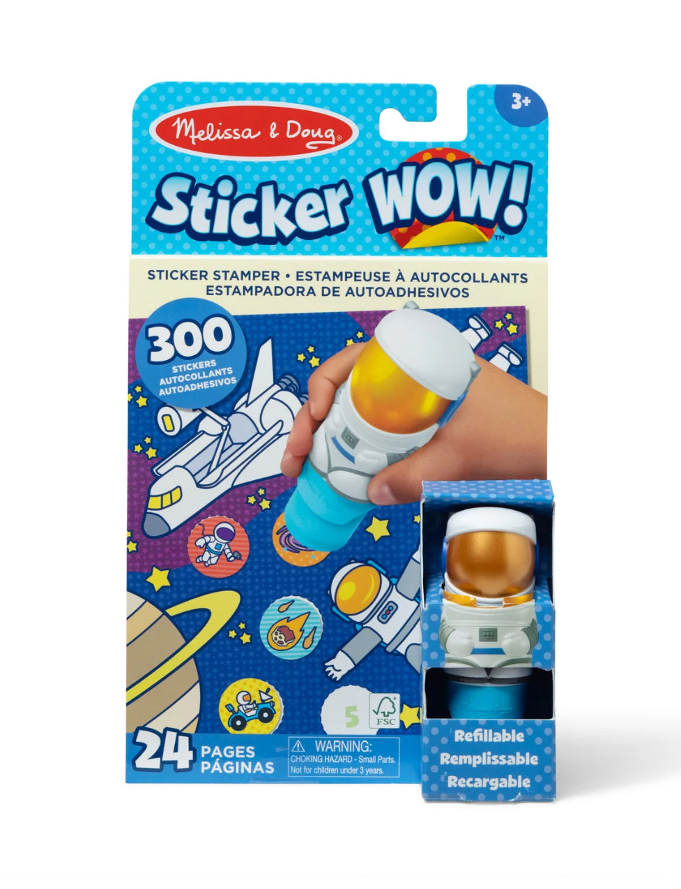 Sticker WOW!™ Activity Pad & Sticker Stamper - Astronaut