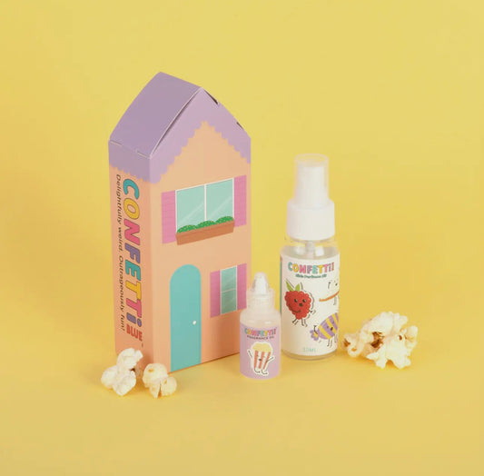 Popcorn Fragrance Oil and Perfume Bottle