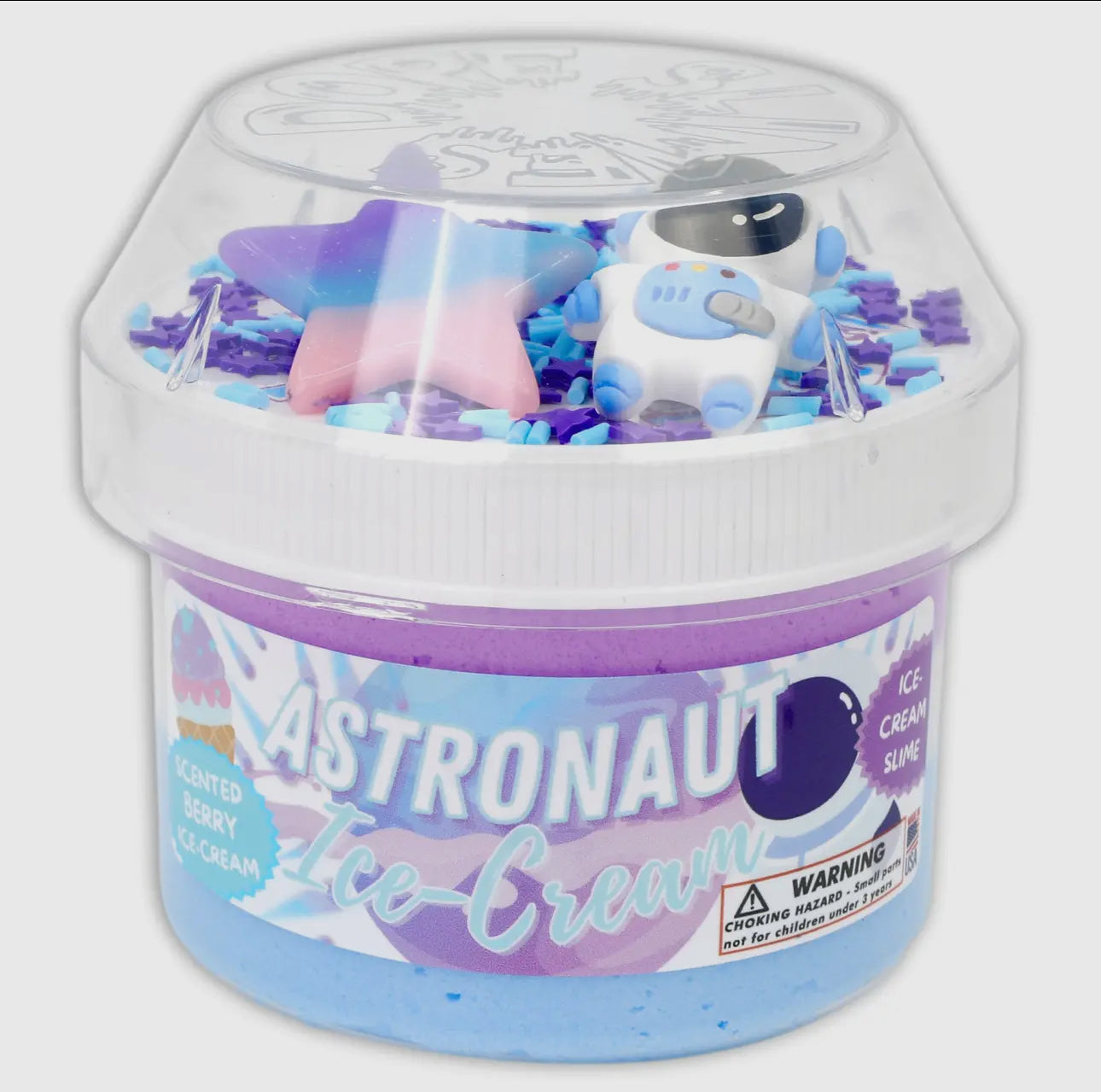 Astronaut Ice Cream Textured Slime