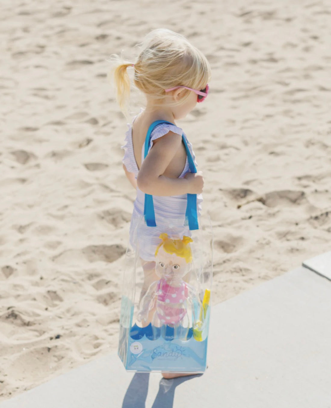 Periwinkle Blue - Sandy Beach Doll Kit