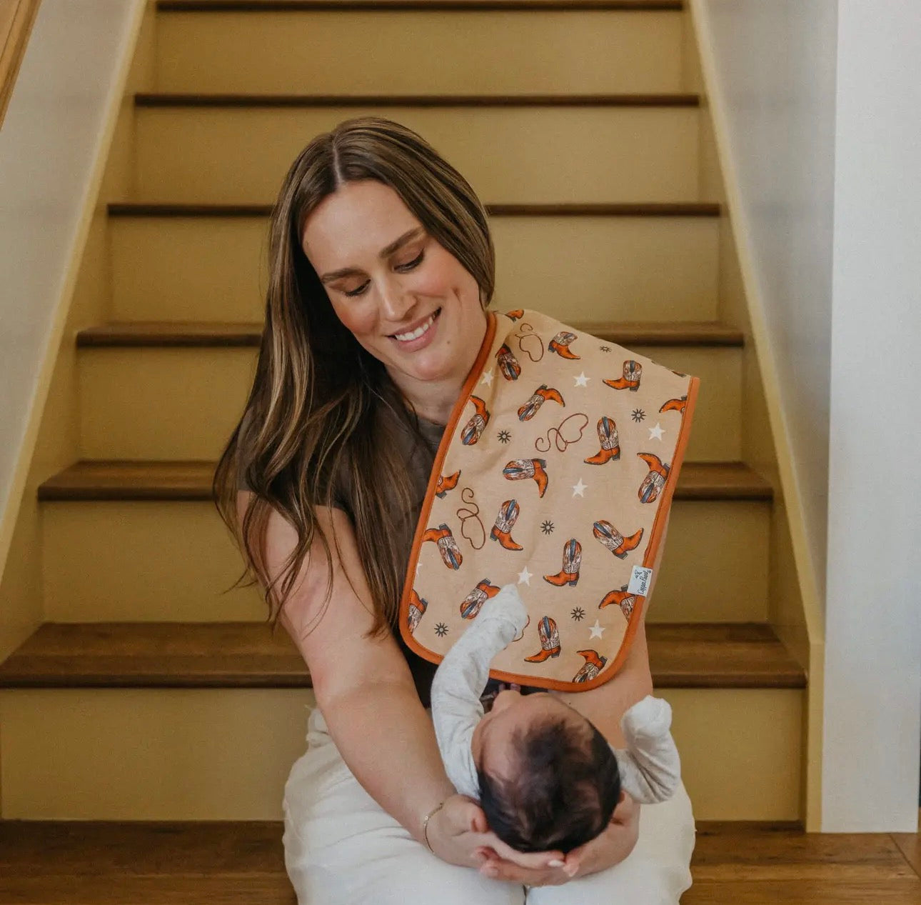 Boone- 3 Pack Premium Burp Cloths