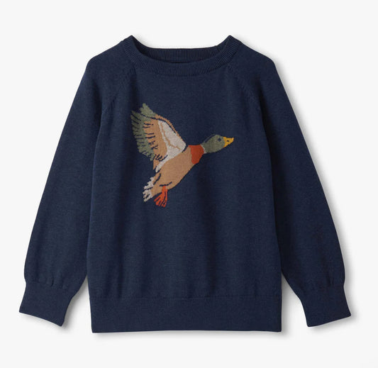 Boys Duck Crew Neck Sweater