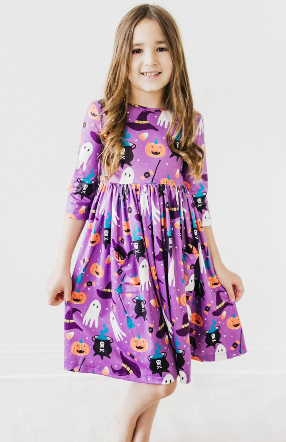 No Tricks, Just Treats Twirl Dress