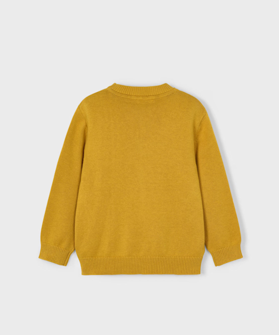 Boy Basic Sweater- Mustard