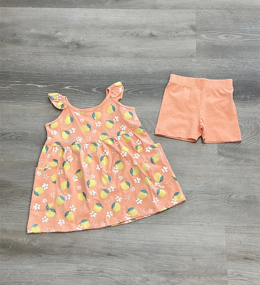Lemon Print Tunic Set