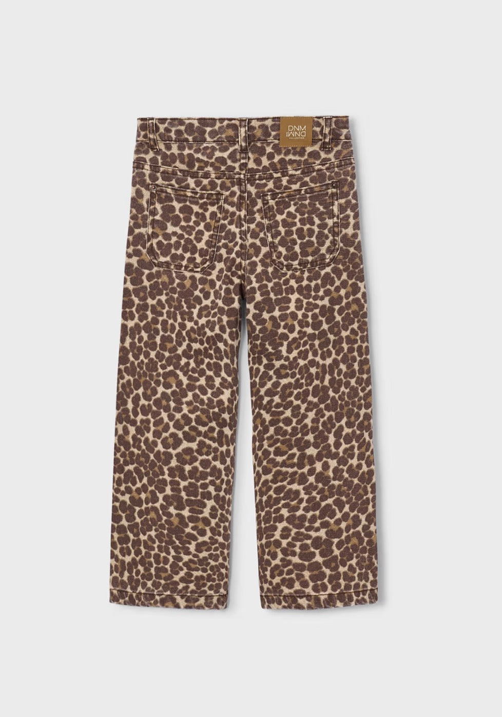 Leopard-Twill Pants