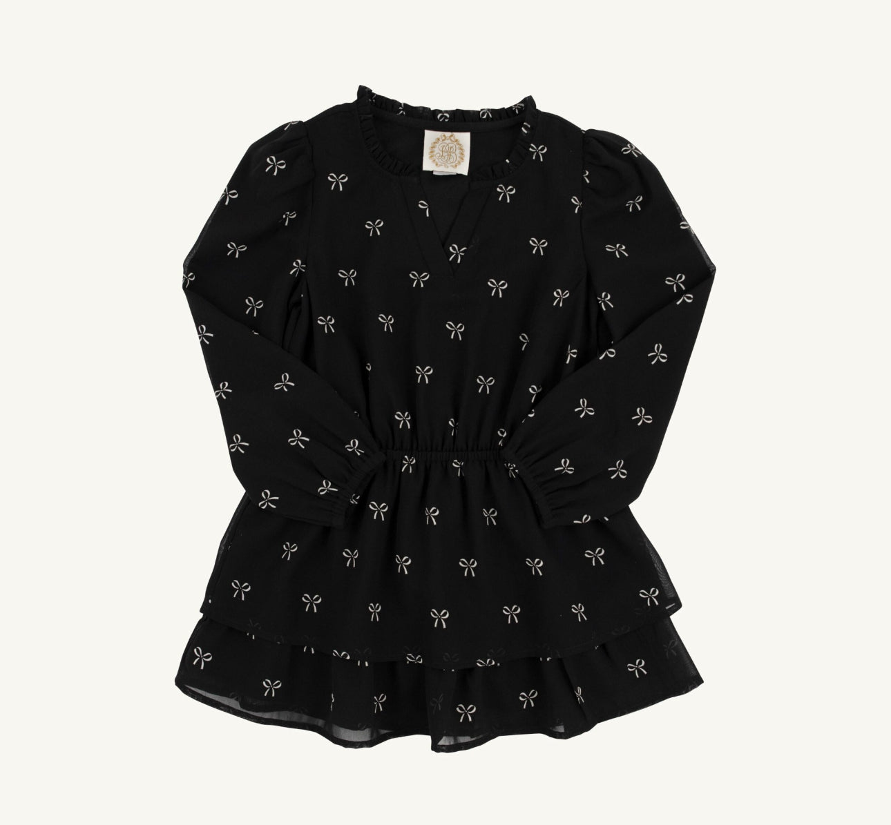 L/S Mary Price Party Dress- I Believe in Bows (Newport Night)