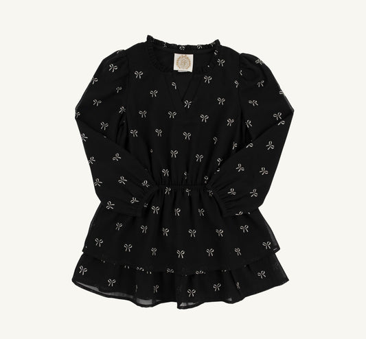 L/S Mary Price Party Dress- I Believe in Bows (Newport Night)