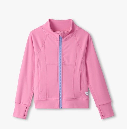 Fuchsia Pink Active Jacket
