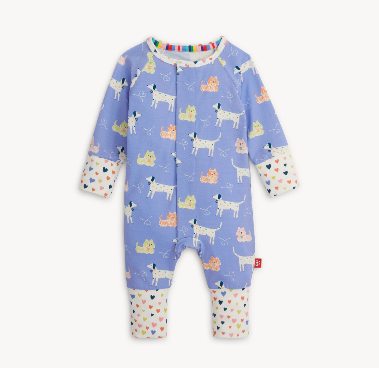 Leash On Life Modal Convertible Mitten Cuff Coverall
