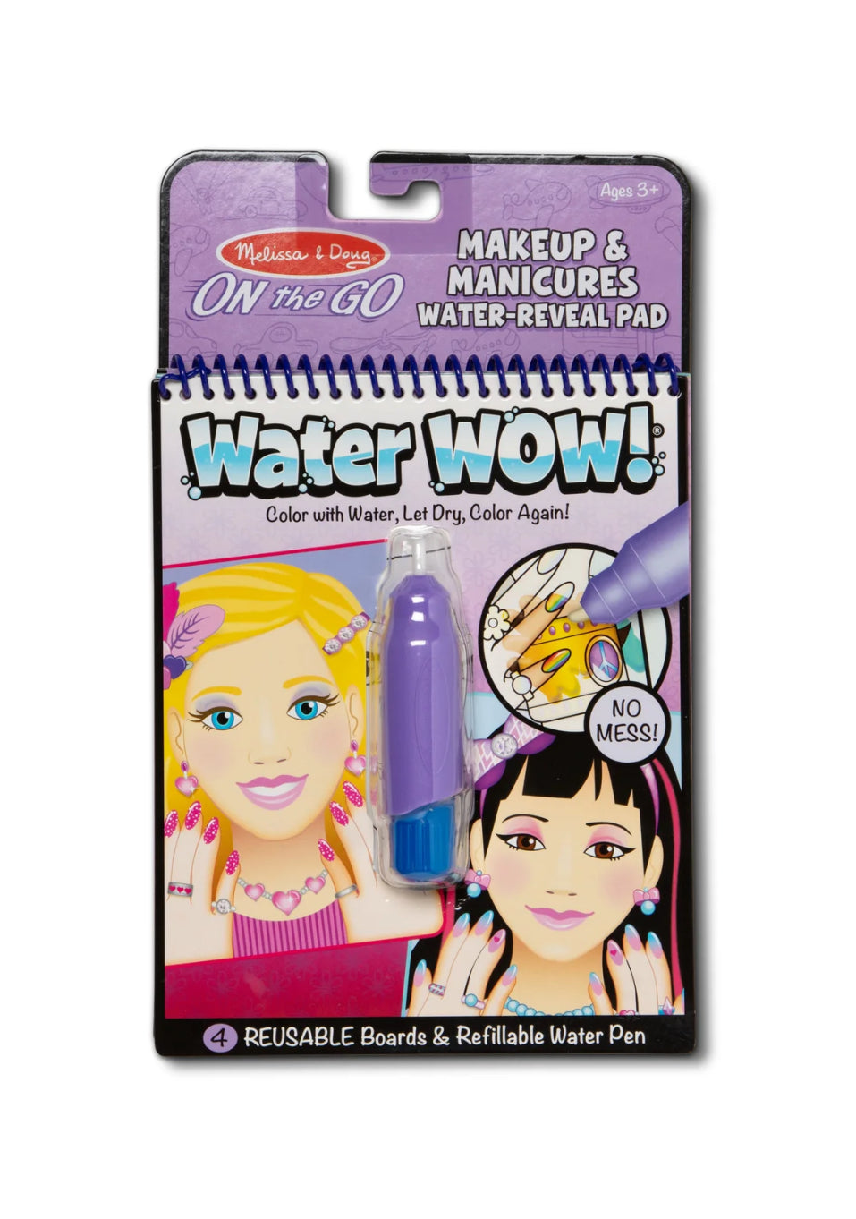 Water Wow! Water-Reveal Pad - Makeup & Manicures