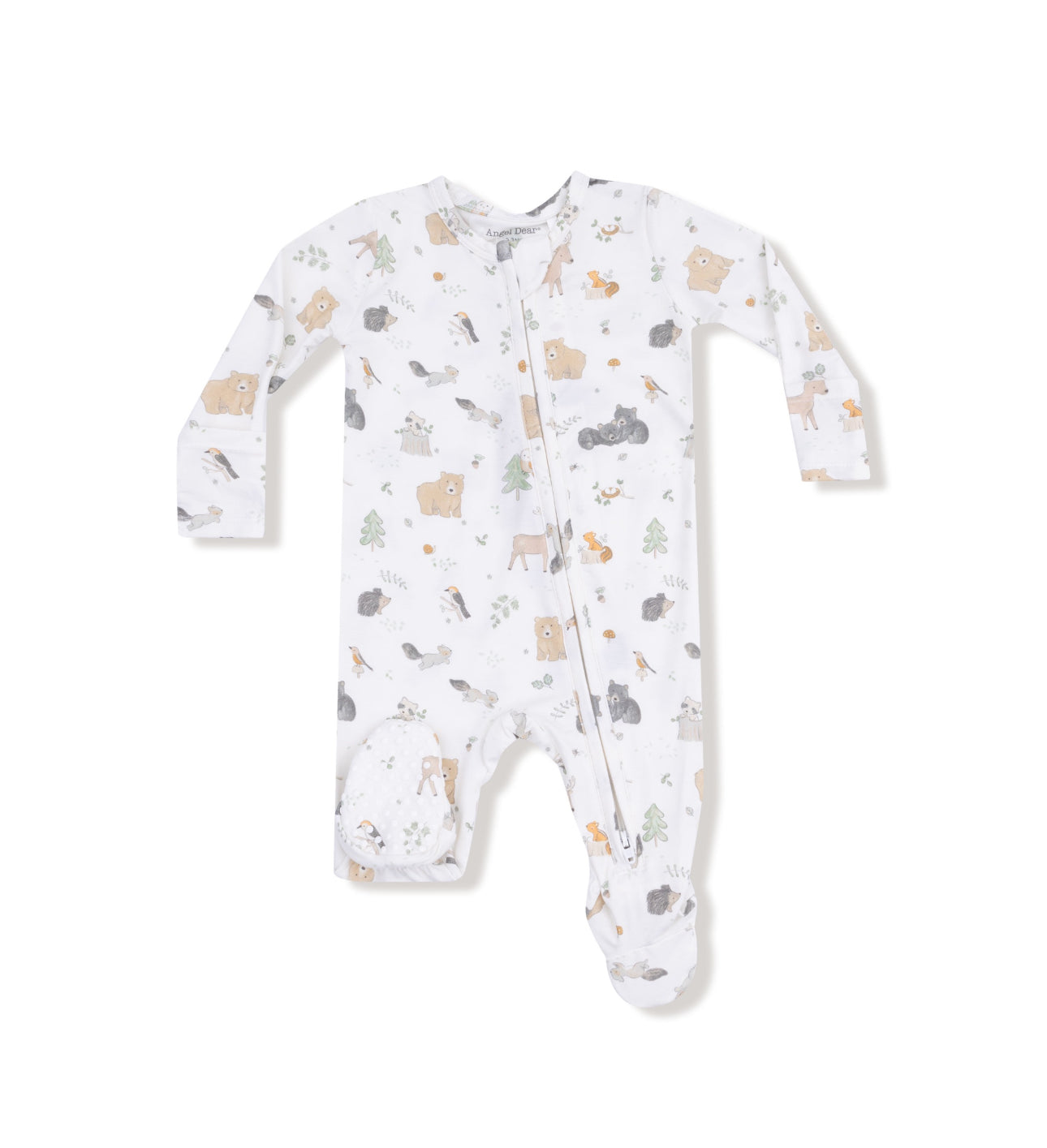 Woodland Babies 2 Way Zipper Footie