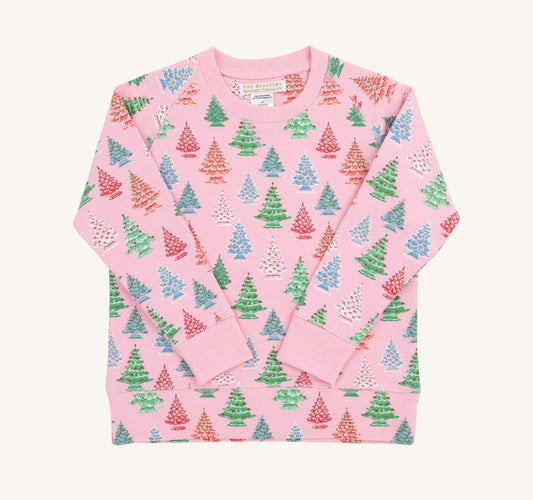 Cassidy Comfy Crewneck (Girlfit)-Need a Little Nostalgia/Pier Party Pink