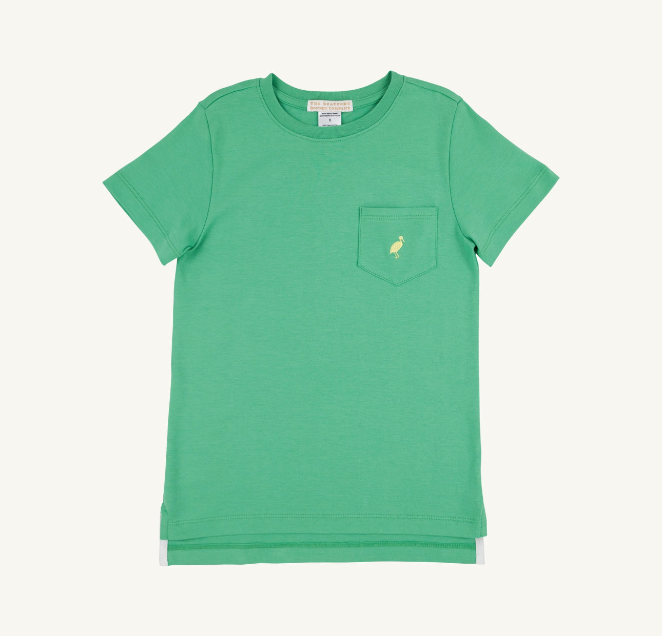 Carter Crewneck- Gibson Island Green/Worth Ave White/Lake Worth Yellow