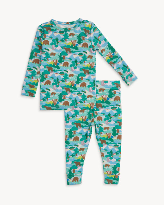 Camo Cubs Modal L/S Pajama