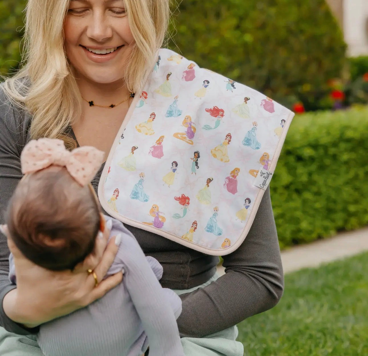 Disney Princess- 3 Pack Premium Burp Cloths