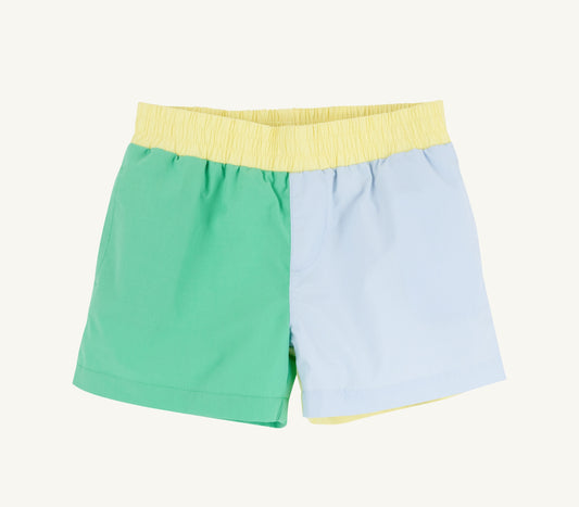 Sheffield Shorts-Grace Bay Green/Buckhead Blue/Lake Worth Yellow