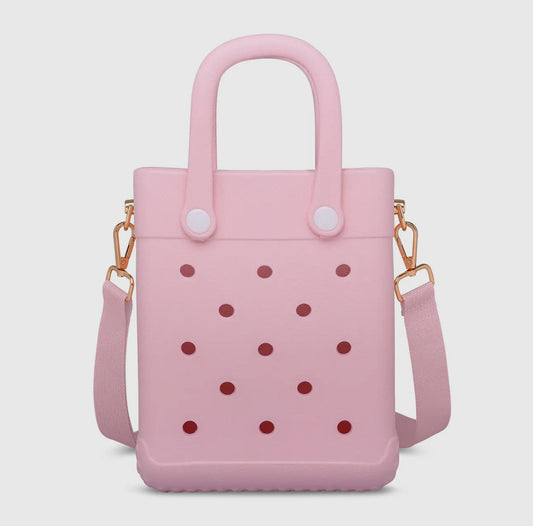 Pink Charm Summer Beach Mini Tote Bag