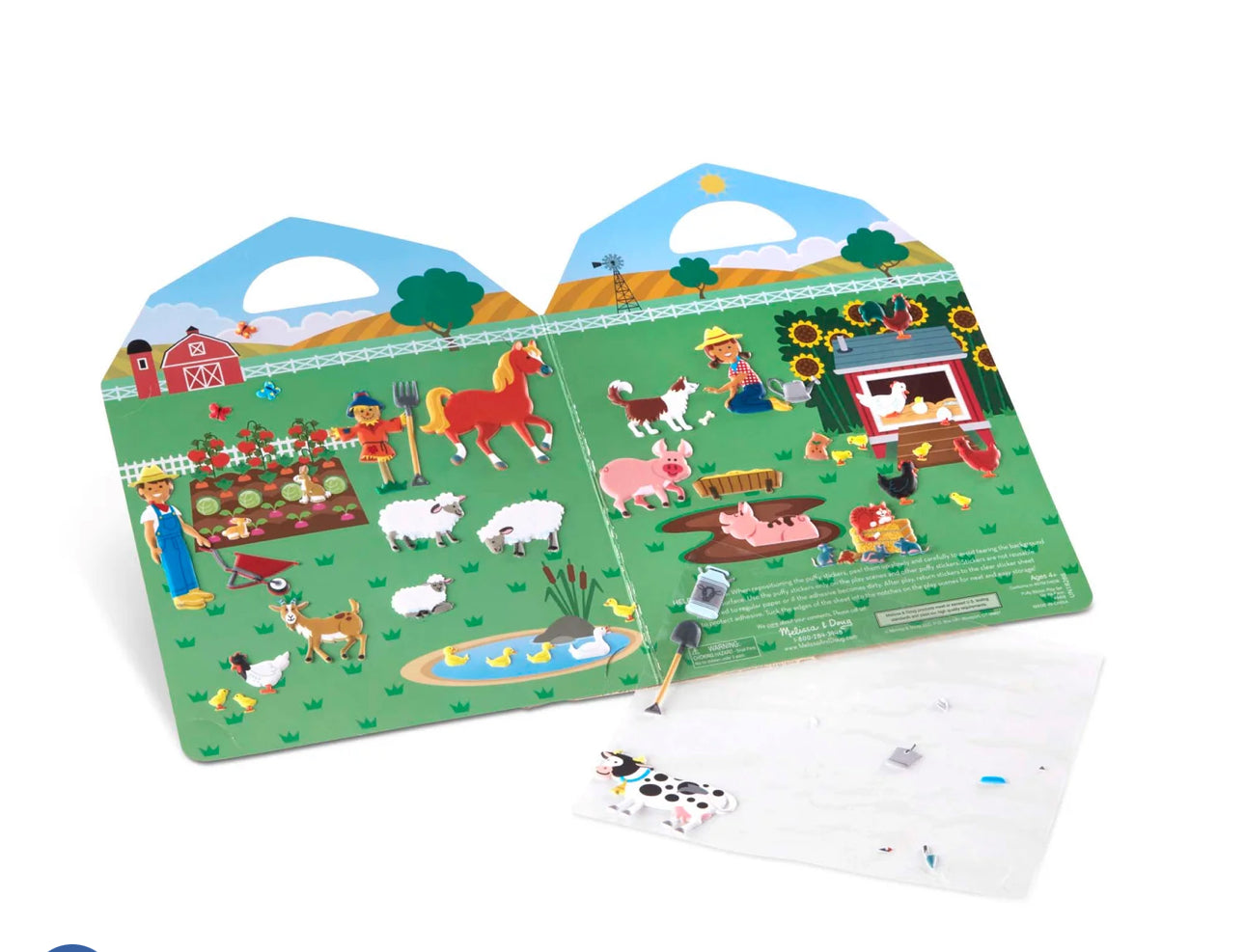 Puffy Sticker Play Set - On the Farm