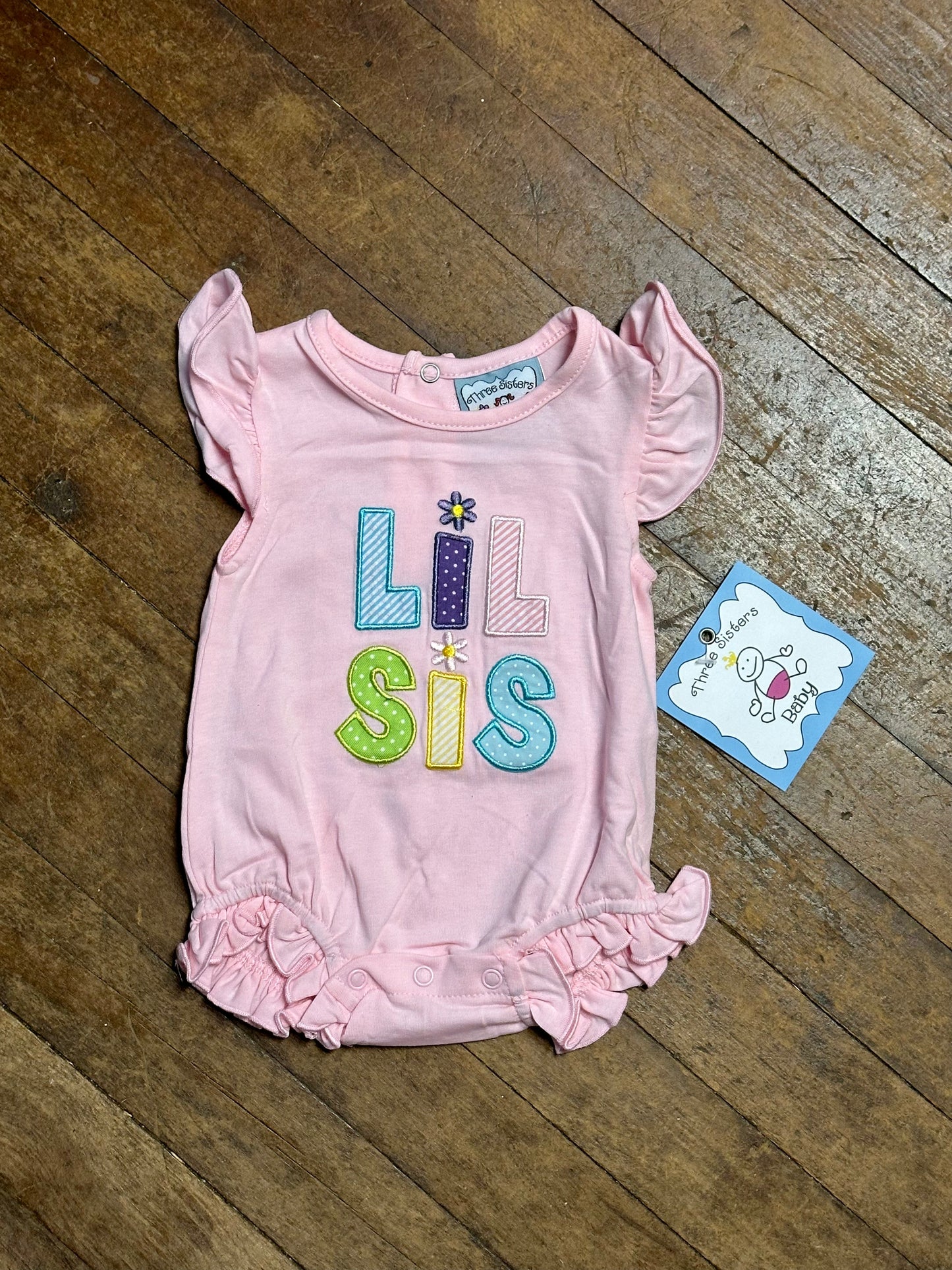 Lil Sis Applique A/S Bubble