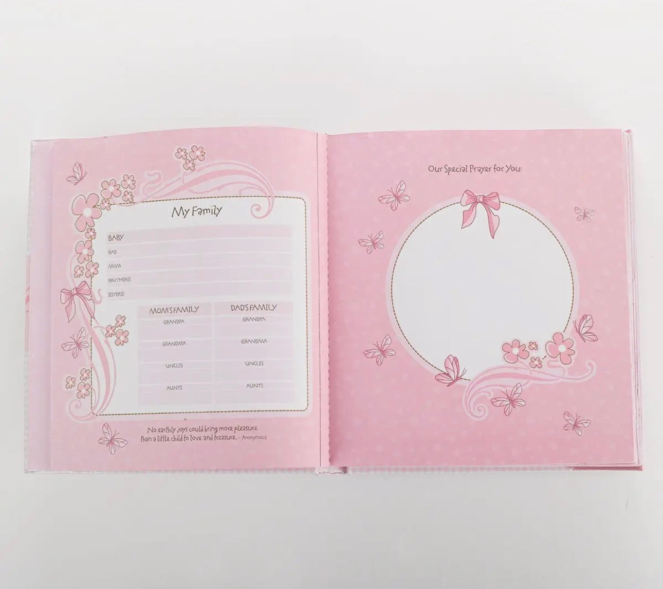 Our Baby Girls Memory Book