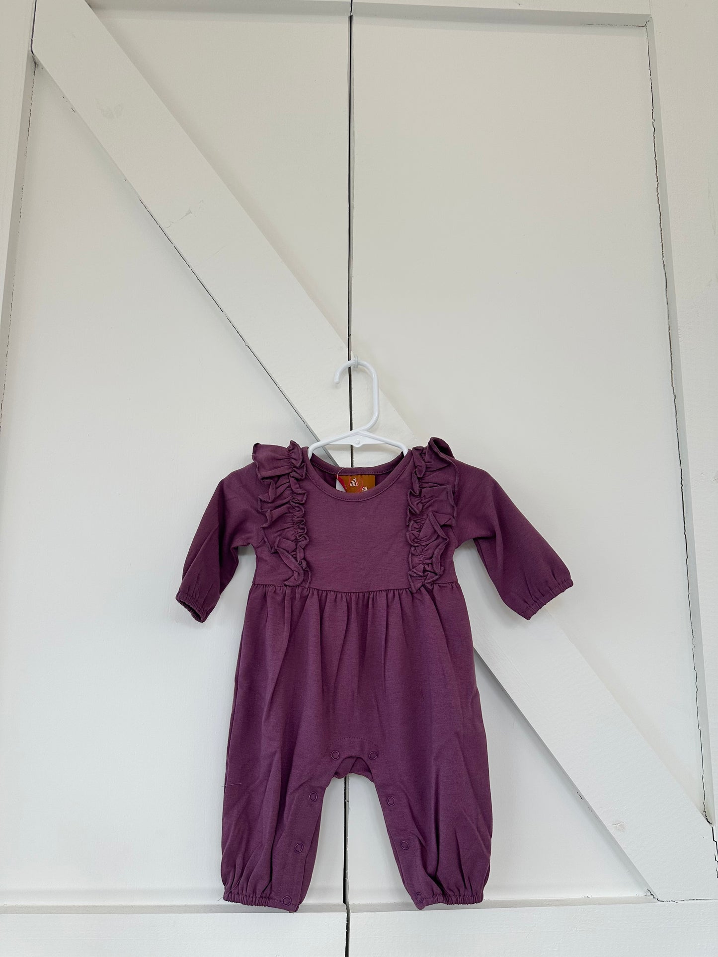 Madison Romper-Plum