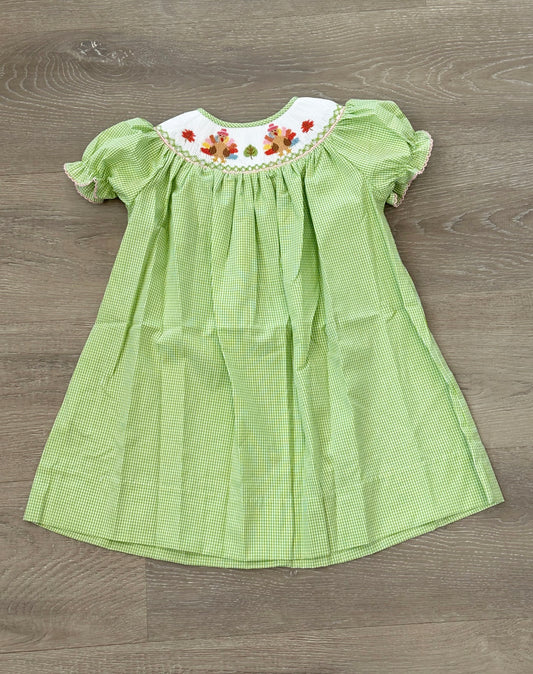 Turkey Smocked Dress