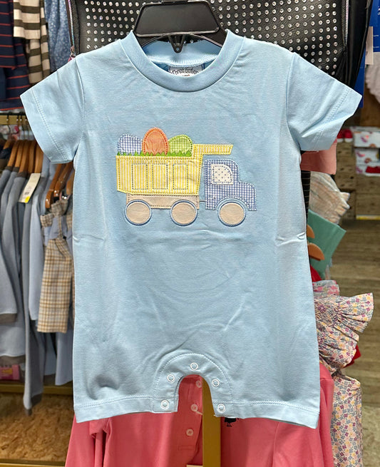 Egg Hunt Boys Romper