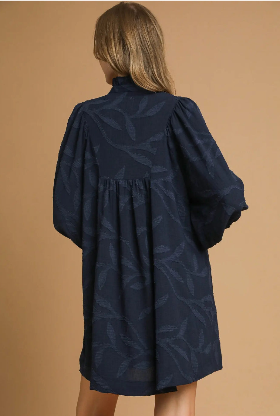 Autumn Dress- Navy