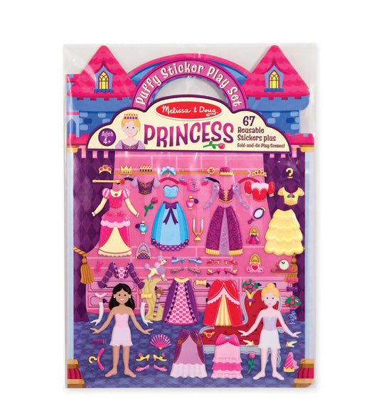 Puffy Sticker Play Set - Princess