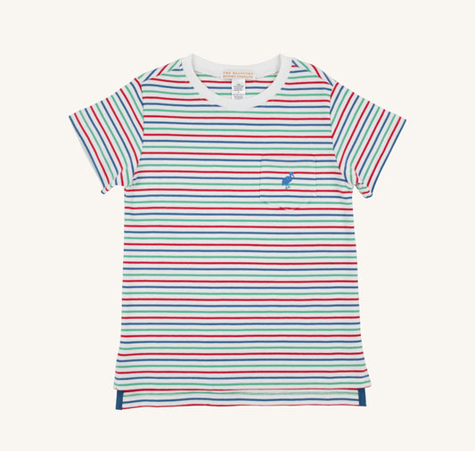 Carter Crewneck-Simsbury Stripe/Worth Ave White/Wood Boat Blue
