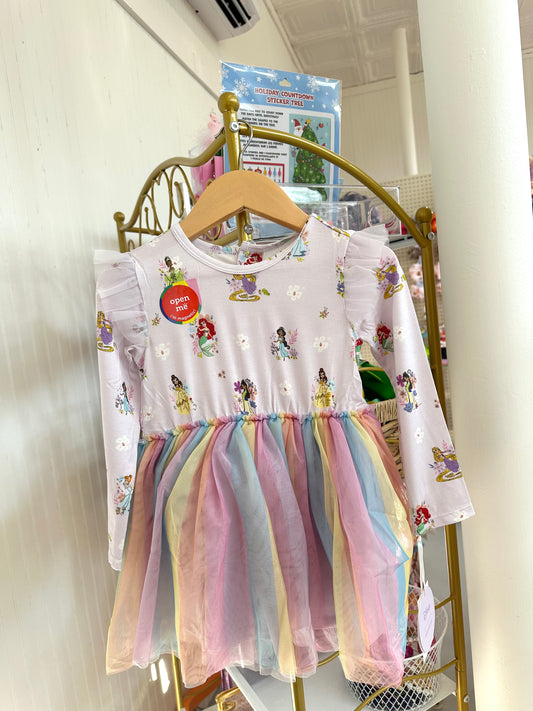 Disney Princess Dress w/ Tutu Skirt