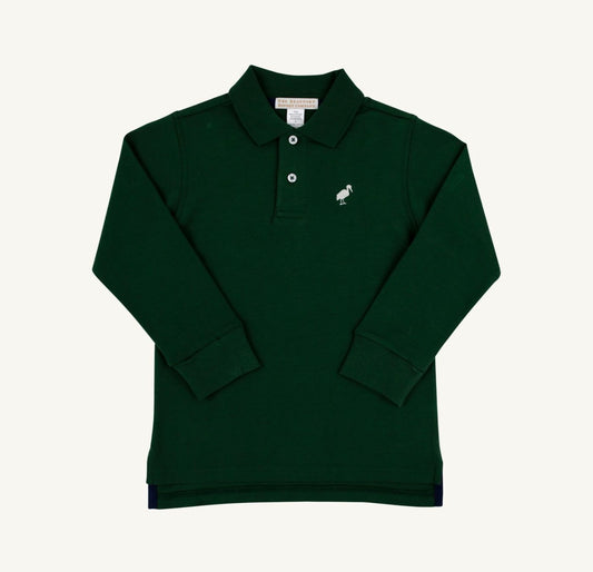 Prim and Proper Polo-PIMA-Grier Green/Palmetto Pearl
