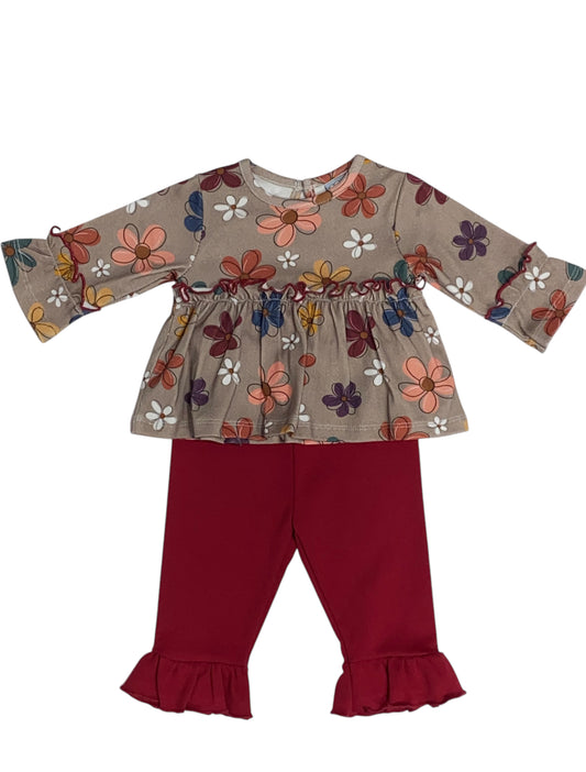 Presley Set-Cinnamon Floral