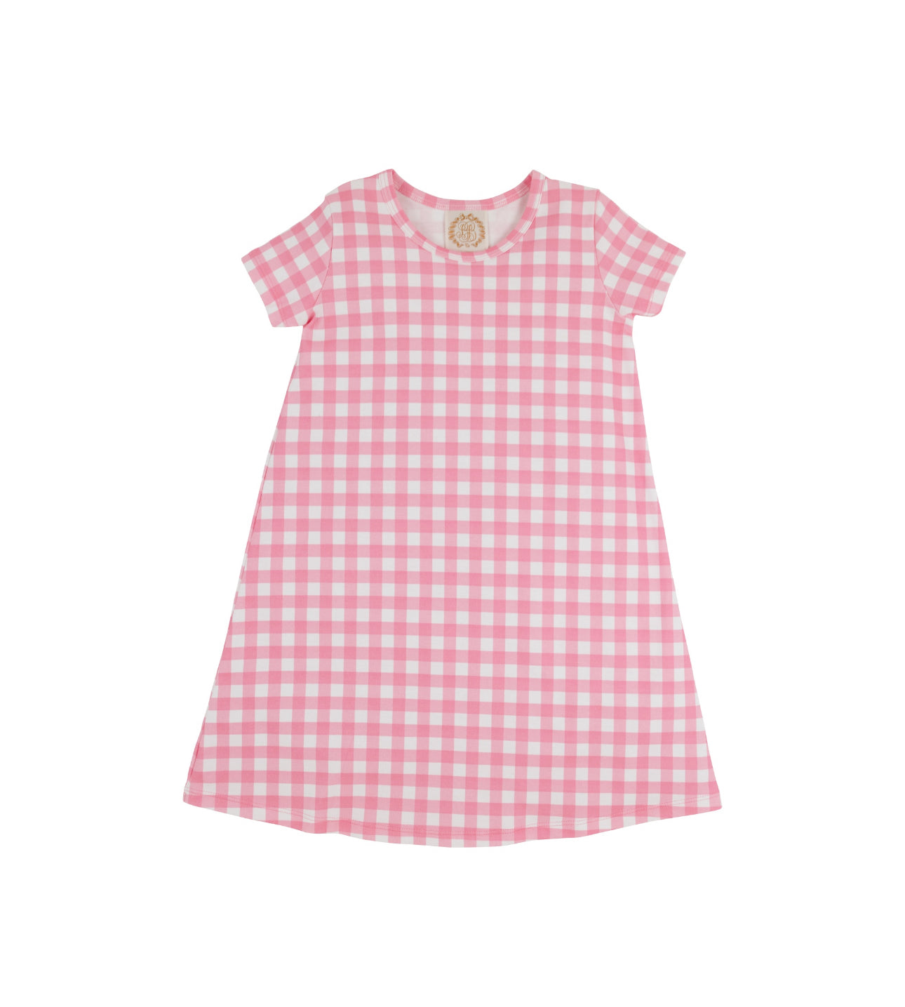 Polly Play Dress-Hamptons Hot Pink Gingham