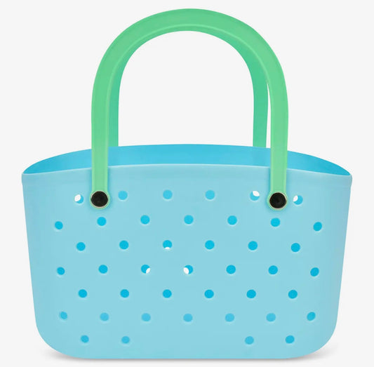 Blue Charm Tote Bag