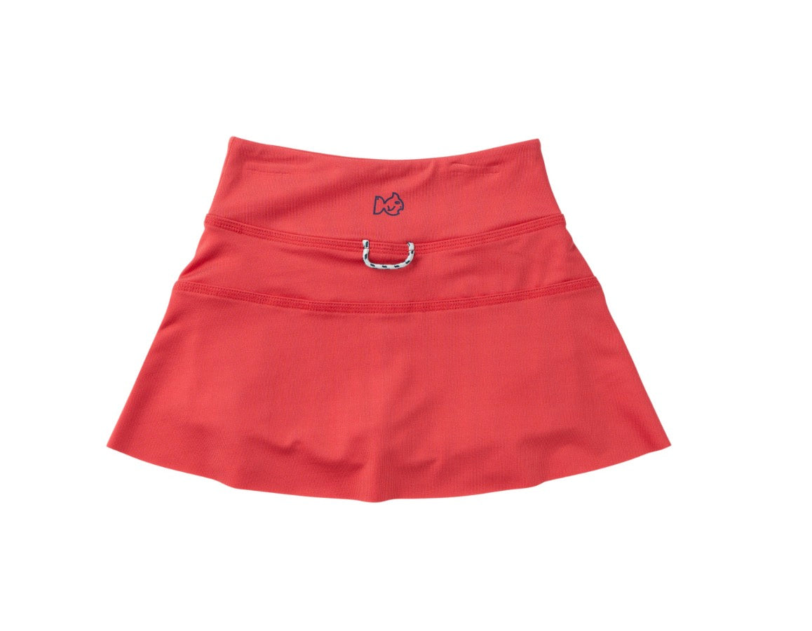 Girls' Tennis Twirl Skort- Watermelon