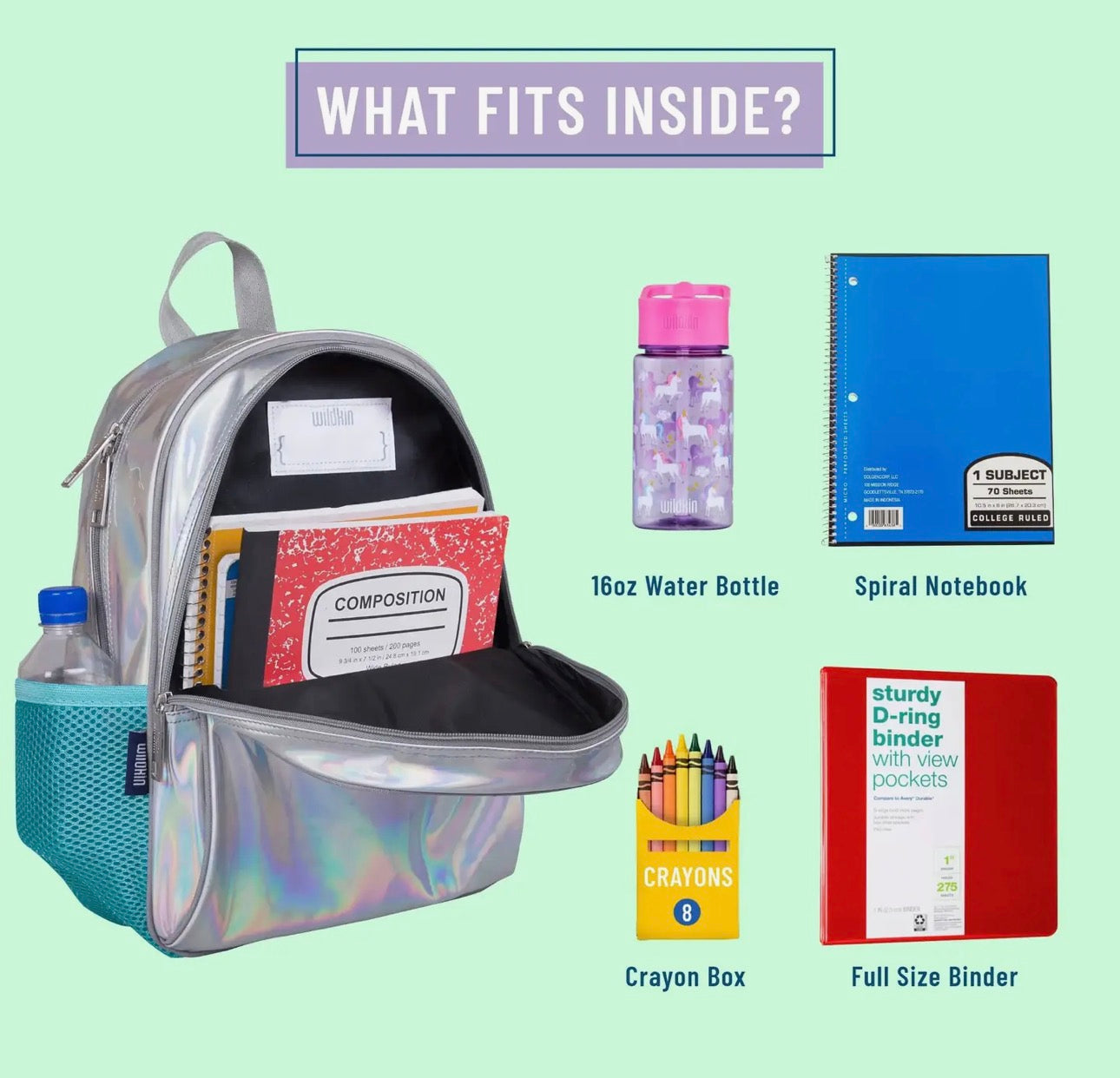 Holographic Backpack 15in