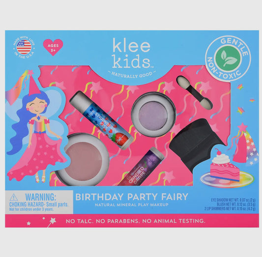 Enchanted Fairy- Klee Kids Natural Play Makeup Kit 4pc- Birthday Party Fairy