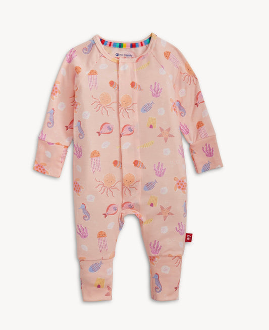 Deep Chic Pk Modal Magnetic Convertible Coverall