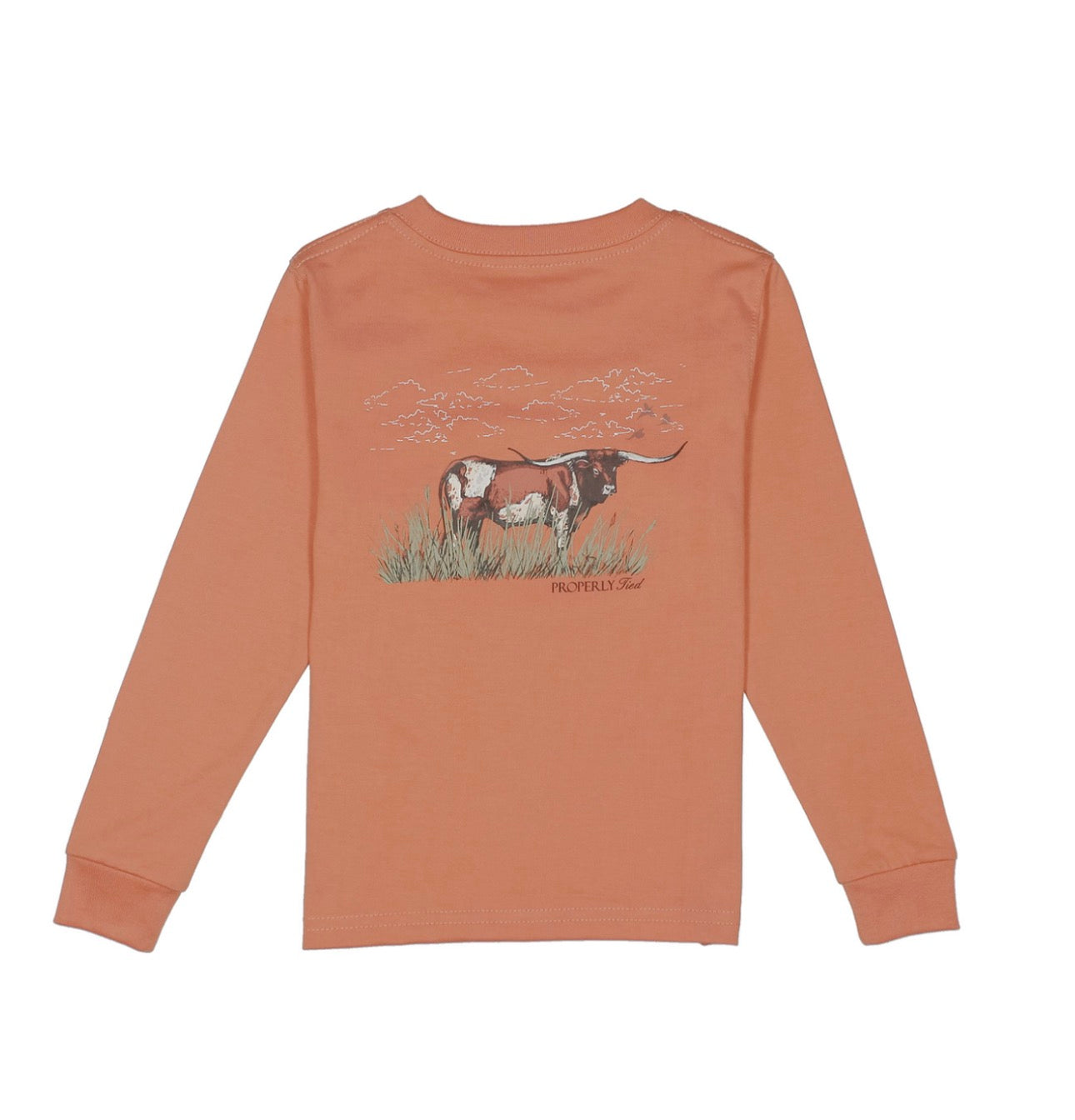 Boys Longhorn LS Mango
