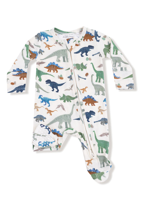 Washy Dino’s- 2 Way Zipper Footie