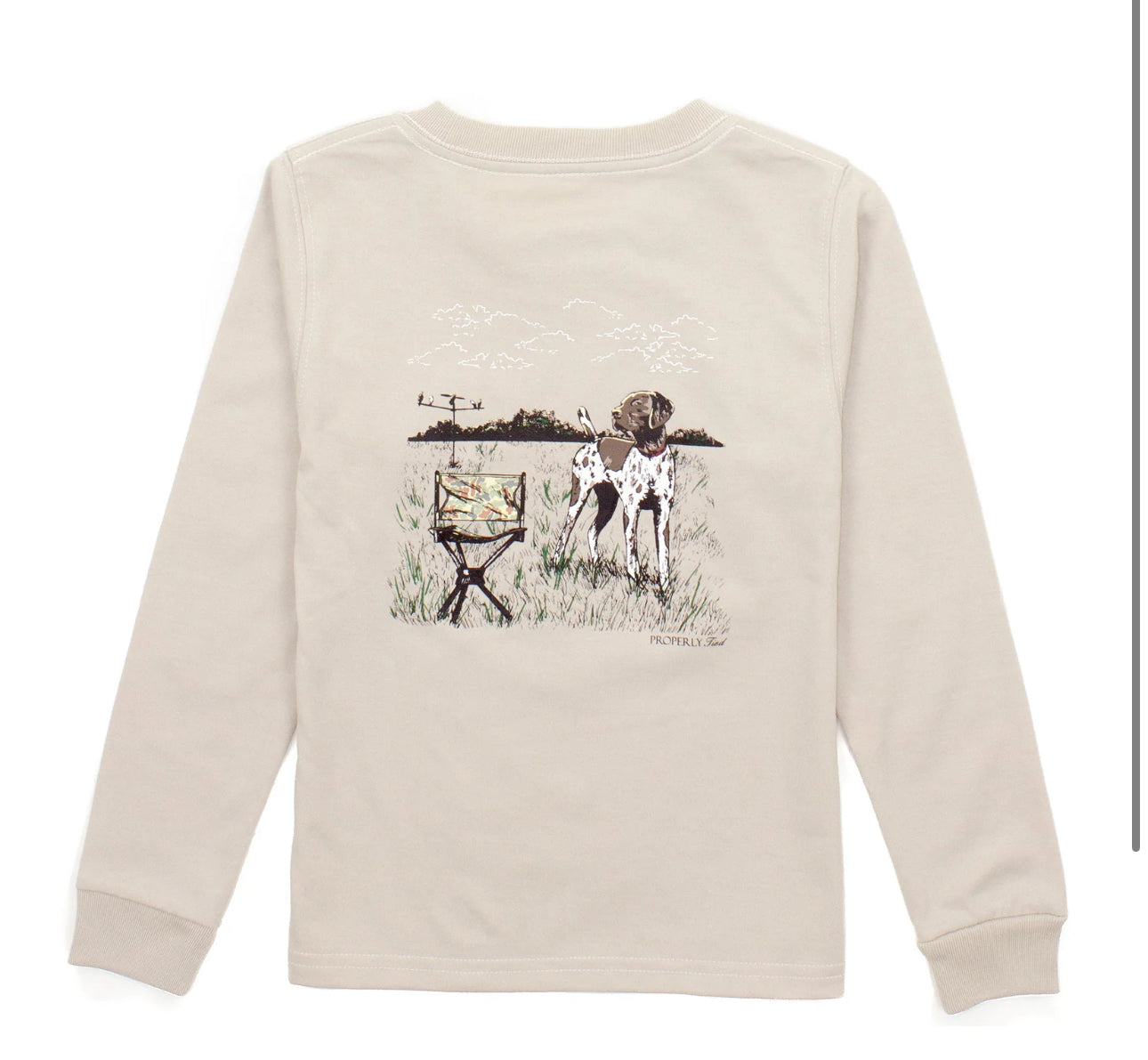 Boys Dove Hunt LS Linen